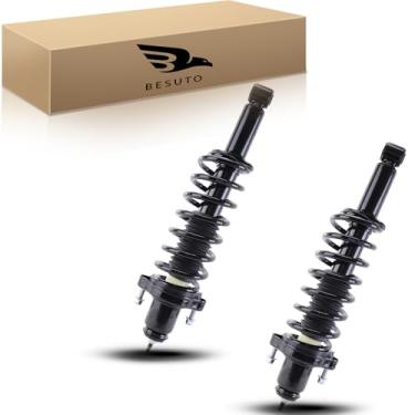 Imagem de Besuto Amortecedor dianteiro compatível com 2007-2016 para Jeep Compass, 2007-2016 para Jeep Patriot, Dodge Caliber 2007-2012, 172401 x 2