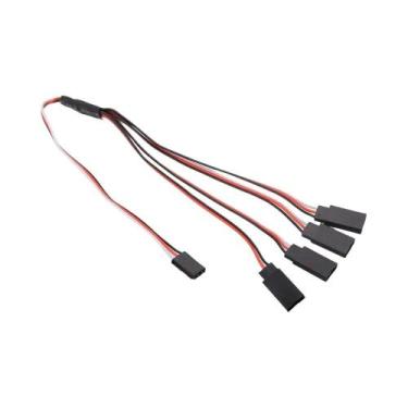 Imagem de Cabo De Extensão Para Servo RC 15/30/50cm Futaba JR Macho Para Fêmea 1