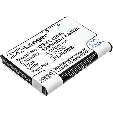 Imagem de 1250mAh Bateria de Reposição para Pocket PC Compatível com PTL535,PTL535e,PTL535P,PTL535PB,PTL535v,PTL535x,PZX65,Traveler GPS 535,Traveler GPS 535E