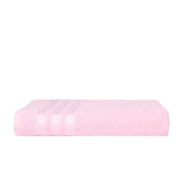 Imagem de Kit 2 Toalhas de Banho Algodão - Conforto e Absorção Rápida Toalha Macia para Banheiro Diversas Cores (Rosa)