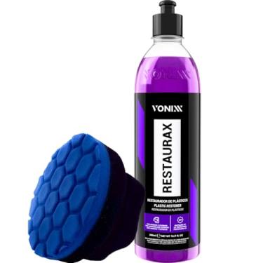 Imagem de Kit Renova Plástico Externo Internos Restaurax 500ml Espuma Ergonômica Vonixx Espuma Equalizadora Yamase