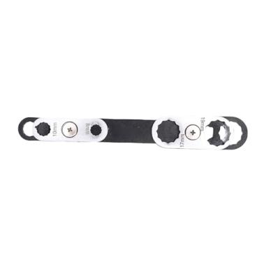 Imagem de aqxreight 8 Em 1 Universal Ajustável Chave Cabeça Multi Posição Multi Tamanho Alta Dureza Cr V Rotação de 360 ​​graus