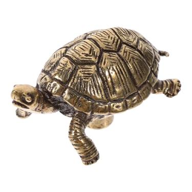 Imagem de Luxshiny Puxador de porta de tartaruga de latão vintage exclusivo puxador de armário de tartaruga para cozinha e banheiro puxadores decorativos de gaveta para guarda-roupas e ferragens de cômoda