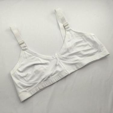 Imagem de Sutiã sem Bojo Reforçado - Miidian Lingerie, Branco, GG