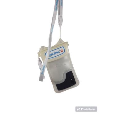 Imagem de Capa Bolsa Para Smartphone A Prova D`Água Impermeável Branca