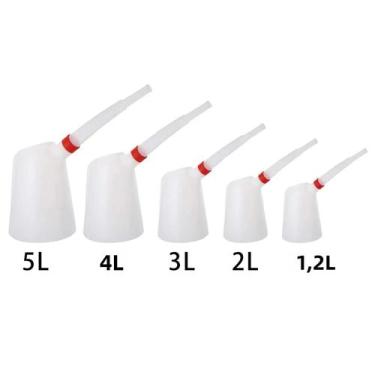 Imagem de Jarra Medidora De Óleo Flexível De 2L Com Bico Para Automóveis, Garage