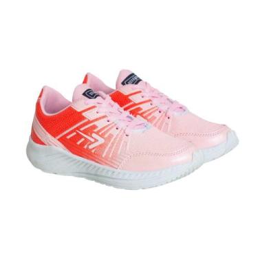 Imagem de Tênis Feminino Running Box 200 Bx2206, Rosa bb, Coral, 36