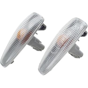 Imagem de RselectMet Indicador de luz marcador lateral para carro, repetidor de seta (2 peças) adequado para Mitsubishi Lancer 2008-2015, Outlander Sport 2011-2015, RVR 2011-2015, ASX 2013-2015, número de peça