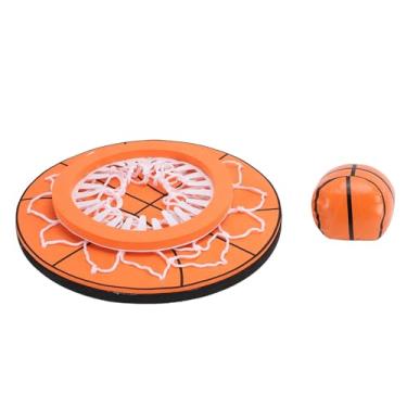 Imagem de Asixxsix Cesta de Basquete Interna Suspensa, Cesta de Basquete Portátil No Teto, Meta de Montada No Teto Com Rede e Bola para Crianças, Brinquedos de Natal