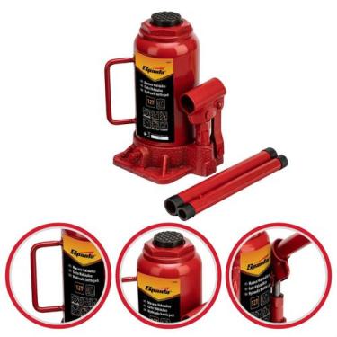 Imagem de Macaco Hidráulico Garrafa 12 Toneladas Sparta Profissional Oficina 12 