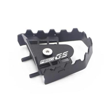 Imagem de Anti-derrapante Para f750gs f850gs f 750gs f850 gs 2018-2021 pedal de alavanca de freio de pé traseiro ampliar extensão extensor freio traseiro peg almofada(BlackB)
