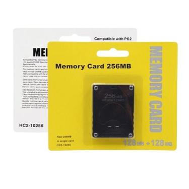 Imagem de Memory Card 256mb Ps2 - Playstation 2 - Play 2 - Play2 - TechBrasil