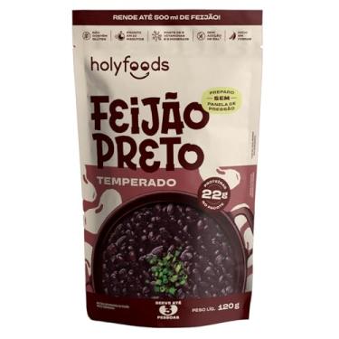 Imagem de Feijão Preto Temperado Holyfoods 120g