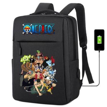 Imagem de Mochila Escolar Usb Infantil Estampa Robôs Gigantes Para Notebooks, Tr