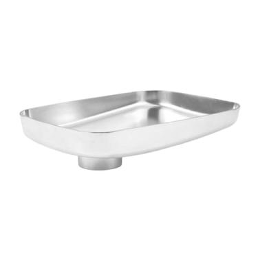Imagem de Generic Bandeja de substituição para moedor de carne elétrico, prato prático para moer carne, acessório para misturar carnes para hambúrgueres e queijo na