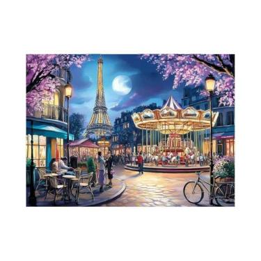 Imagem de Quebra-Cabeça De Madeira Para Adultos 300/500/1000 Peças Paisagem Da T