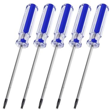 Imagem de FOCKEAS Chave de fenda magnética T9 T9, eixo de aço de 75 mm de comprimento, alça antiderrapante de PVC isolada, usada para consertar produtos eletrônicos, eletrodomésticos, consoles de jogos e