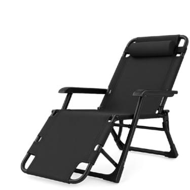 Imagem de Cadeira Espreguiçadeira Dobrável Reclinável para Jardim, Praia e Piscina – Portátil, 15 Posições, Suporta 150kg