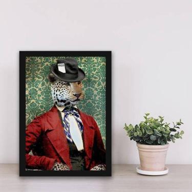 Imagem de Quadro Decorativo Dona Tigresa 45x34cm