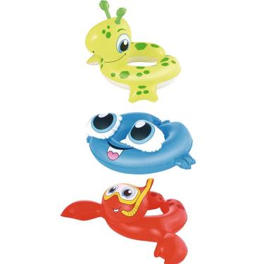 Imagem de Boia Redonda Inflável de Rinoceronte