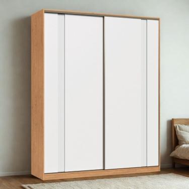 Imagem de Guarda Roupa Casal 2 Portas de Correr em MDF Conde New Moveis Castro