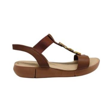 Imagem de Sandália Feminina Tamanho Grande 40 ao 42 Tira Elástica Confortável Modare 7199103-Feminino