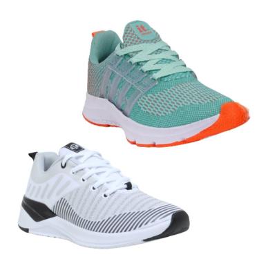 Imagem de Tênis Feminino Esportivo Caminhada Academia Corrida Kit