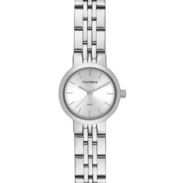 Imagem de Relógio Mondaine Feminino Prateado Simples 99816L0MVNE2