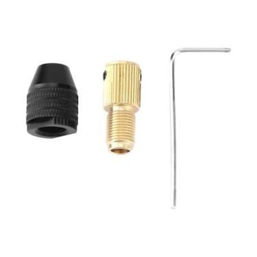 Imagem de Mini Mandril De Aperto Automático Para Furadeira 0.3-3.4mm, Acessório 