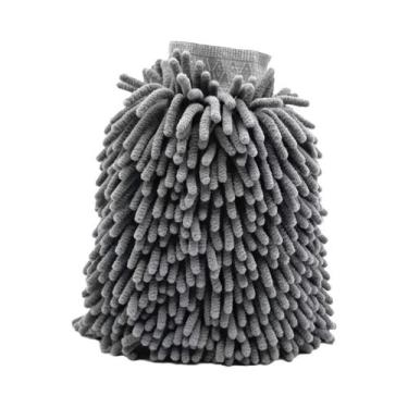 Imagem de Luva De Lavagem Automotiva De Microfibra Dupla Face Ultra Absorvente, 