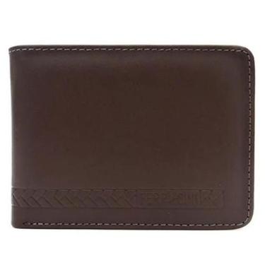 Imagem de Carteira Ferracini CFB021 Couro Masculina, Café