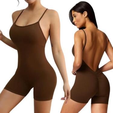 Imagem de Cinta Modelador Macaquinho Segunda Pele Short Sem Bojo - SOPHIA MODAS,