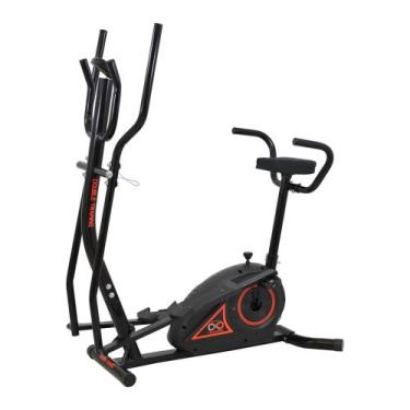 Imagem de Elíptico Magnético Double Training 1 Monitor 5 Funções Aparelho Profis