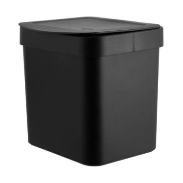 Imagem de Lixeira de Pia Edge - SELEÇÃO CAMICADO, PRETO