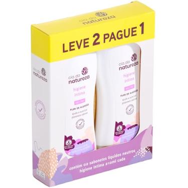 Imagem de Teimoso Sabonete Intimo Liquido Cia Da Natureza Kit Neutro Prom Lv2 Pg1 210Ml Grts Porta Absorv