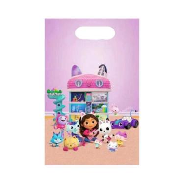 Imagem de Sacolas De Presente Para Festa De Aniversário Infantil Com Tema Gabby 
