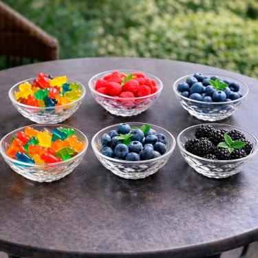 Imagem de Jogo Tigelas Sobremesa Sorvete Bowl Vidro De 165ml Kit 6pçs