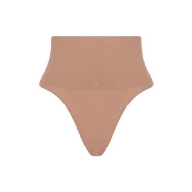 Imagem de Calcinha Fio Dental Redutora Slim Loba Lupo 41010-001 Microfibra, Natu