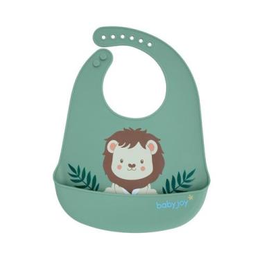 Imagem de Babador De Silicone Pega Migalhas para Bebê 23 cm x 30 cm - BABY JOY, 