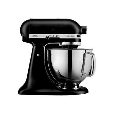 Imagem de BATEDEIRA KITCHENAID ARTISAN DOSMÉSTICO COM 10 VELOCIDADES 275W 127V BLACK MATTE KEA33CPANA