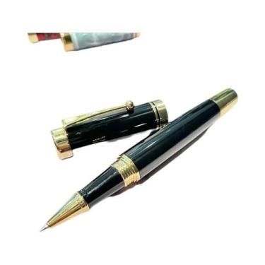 Imagem de Caneta-tinteiro De Metal De Luxo Com Tampa Ergonômica De Torção E Pont