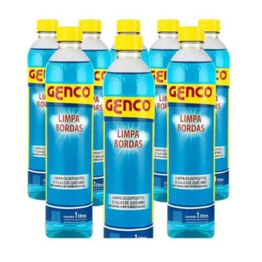 Imagem de Kit 8 limpa bordas limpa extremidades 1l genco