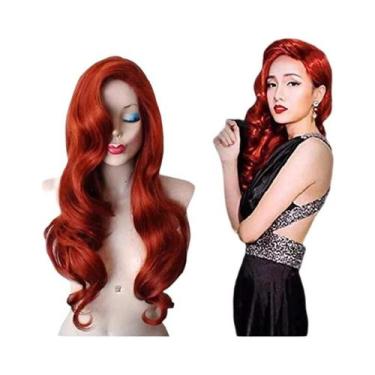 Imagem de Peruca Encaracolada Rosa, Roxa E Verde Para Cosplay De Seraphine KDA H