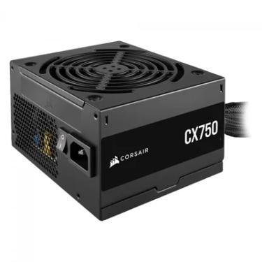 Imagem de Fonte Corsair Cx750, 750W, 80 Plus Bronze, PFC Ativo, C/ Cabo De Força, ATX, Preto - Cp-9020279-Br