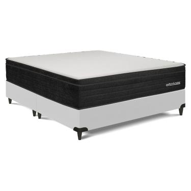 Imagem de Cama Box e Colchão Poli Pillow D45 -Queen(158x198)-Ortoclass
