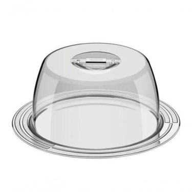 Imagem de Porta-queijo Tramontina Ciclo Em Aço Inox 25cm