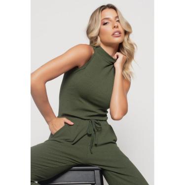 Imagem de Blusa Salvatore Cava Americana Canelada Feminina-Feminino