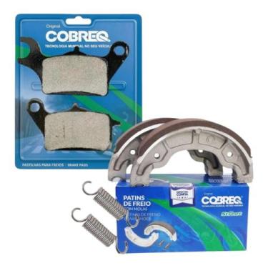 Imagem de Kit Pastilhas + Lonas HONDA Biz 125 2025-2026 Cobreq