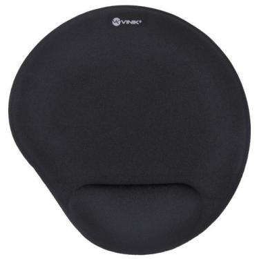 Imagem de Mouse Pad com Apoio de Pulso em Gel Mpg-10p Preto - VINIK