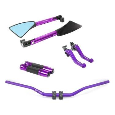 Imagem de Manete Manopla Retrovisor Guidão Trail Xt 660r Dt 200 Xt 225 - Stark R